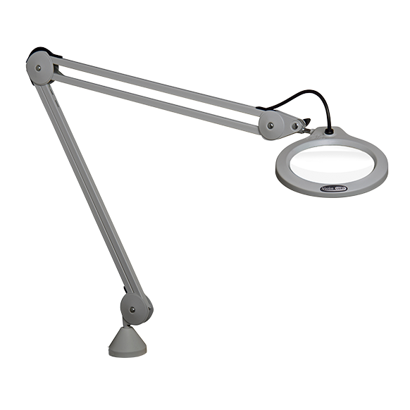Vision Luxo LFM LED Lightweight illuminated bench magnifier
