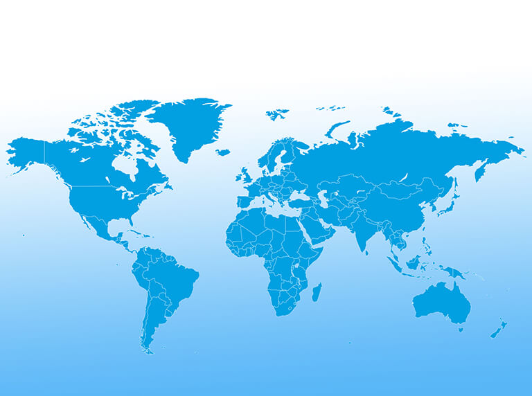 map of the world