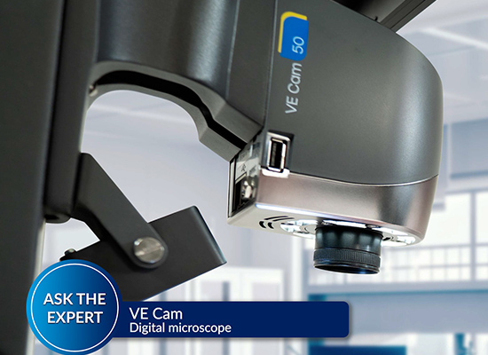 VE Cam digital microscope