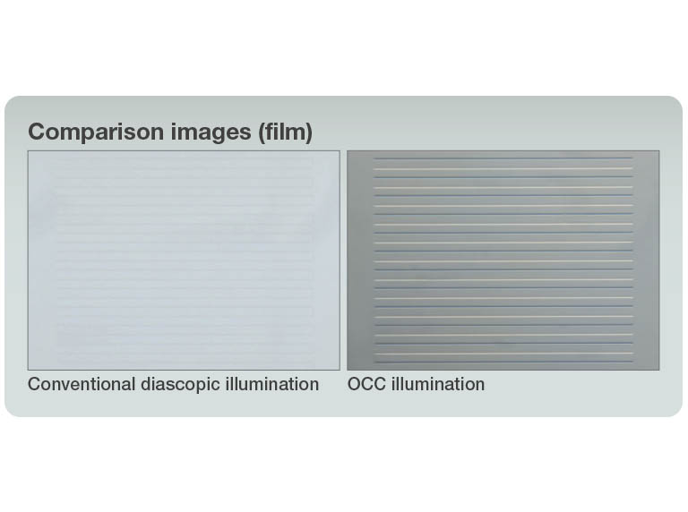 OCC illuminator comparison