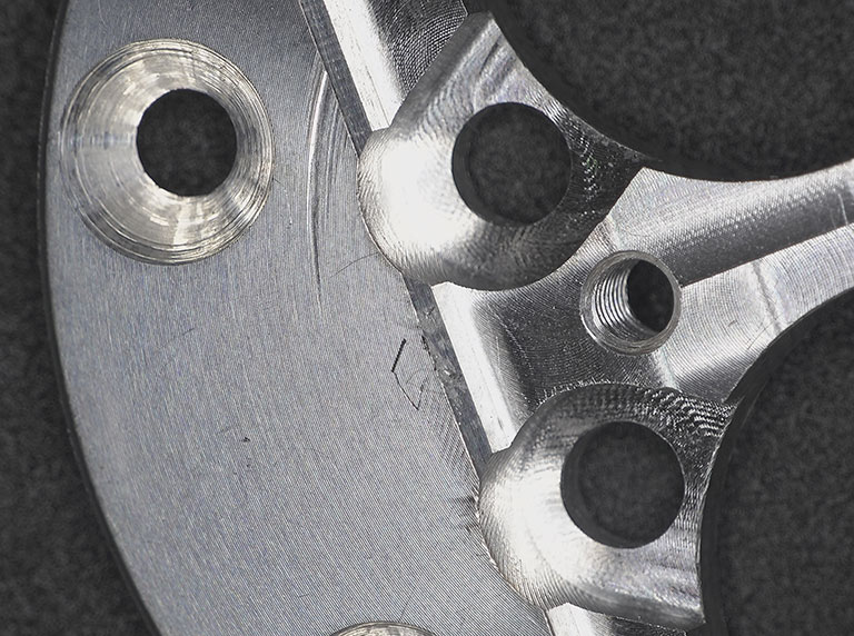 precision metal component inspection